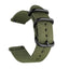 Nylon canvas wrist Strap for Xiaomi huami Amazfit Bip Stratos 2/2S PACE GTR 42/47MM Watch Band for Samsung Gear S3 S2 bracelet - Korvel