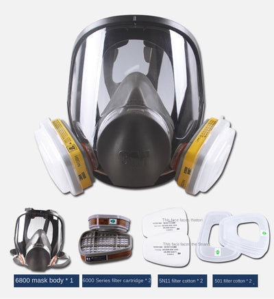 3M Full Face Protective Mask for Industrial Use