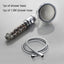 New Tourmaline balls Filter Shower Head Water saving 3 Modes adjustable SPA shower head on/off button high pressure shower - Korvel