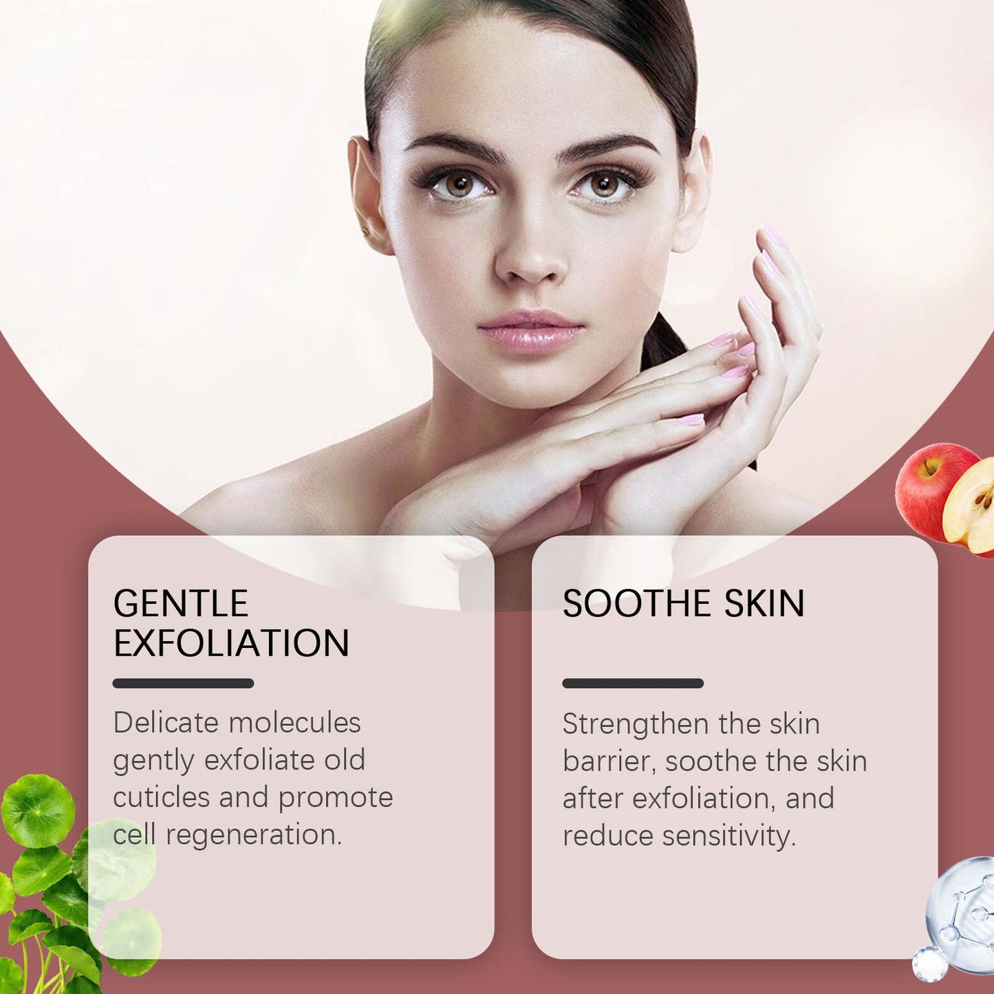 Exfoliating And Brightening Serum, Moisturizing, Cleansing, Hydrating And Brightening Facial - Korvel