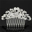 Wedding Dress Accessories Bridal Accessories Wedding Bridal Accessories Alloy Rhinestone Hair Combs Bridal Tiara - Korvel