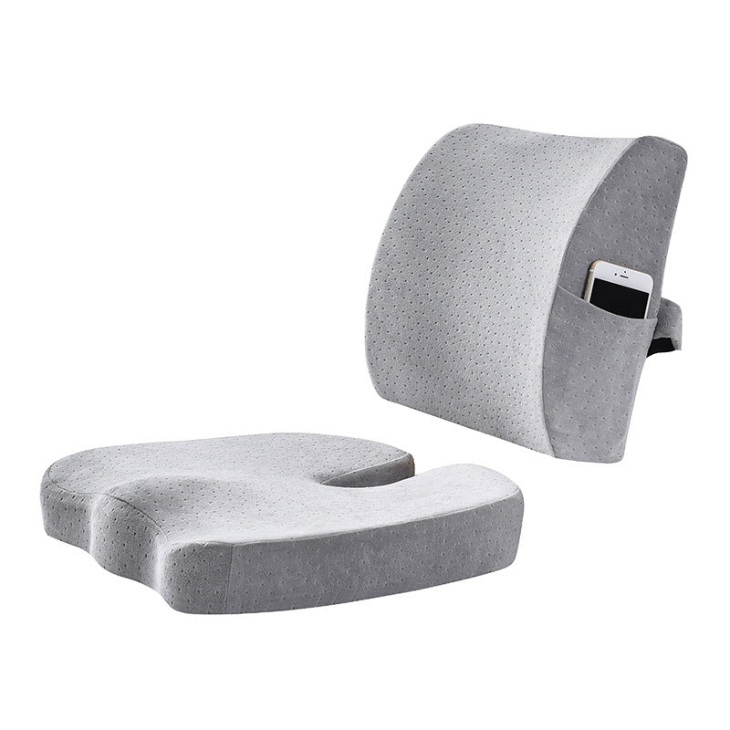Car Seat Cushion Office Waist Cushion One Set Of Summer Gel Cushion Breathable Seat Cushion Hip Beauty Cushion Set - Korvel