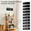 Large LED Wall Clock with Remote Control and Dual Alarms