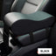 Leather Car Central Armrest Pad Black Auto Center Console Arm Rest Seat Box Mat Cushion Pillow Cover Vehicle Protective Styling - Korvel