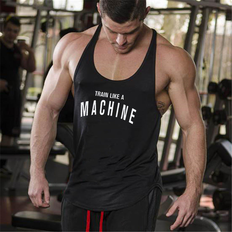 Premium Cotton Fitness Vest with Fine Straps