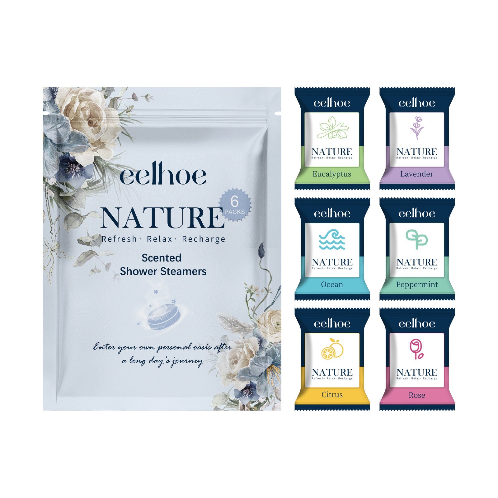 Shower Tablet, Deep Cleansing And Moisturizing Skin Refreshing And Moisturizing Fragrance Fragrance Bath Cleansing Tablet - Korvel