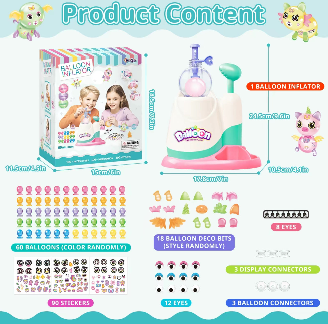 Kit DIY GlowSquish - Créez Vos Propres Jouets Lumineux