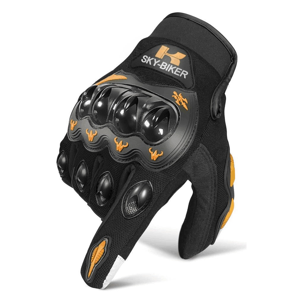 Spring and Summer Sports Cycling Touch Screen Gloves Motorcycle Riding Gloves Racing Bicycle Fall Protection Rider - Korvel