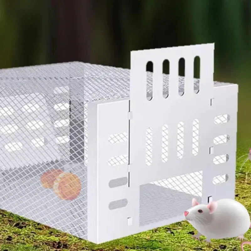 Automatic continuous cycle mouse trap Safe and efficient mousetrap for household use rat trap - Korvel