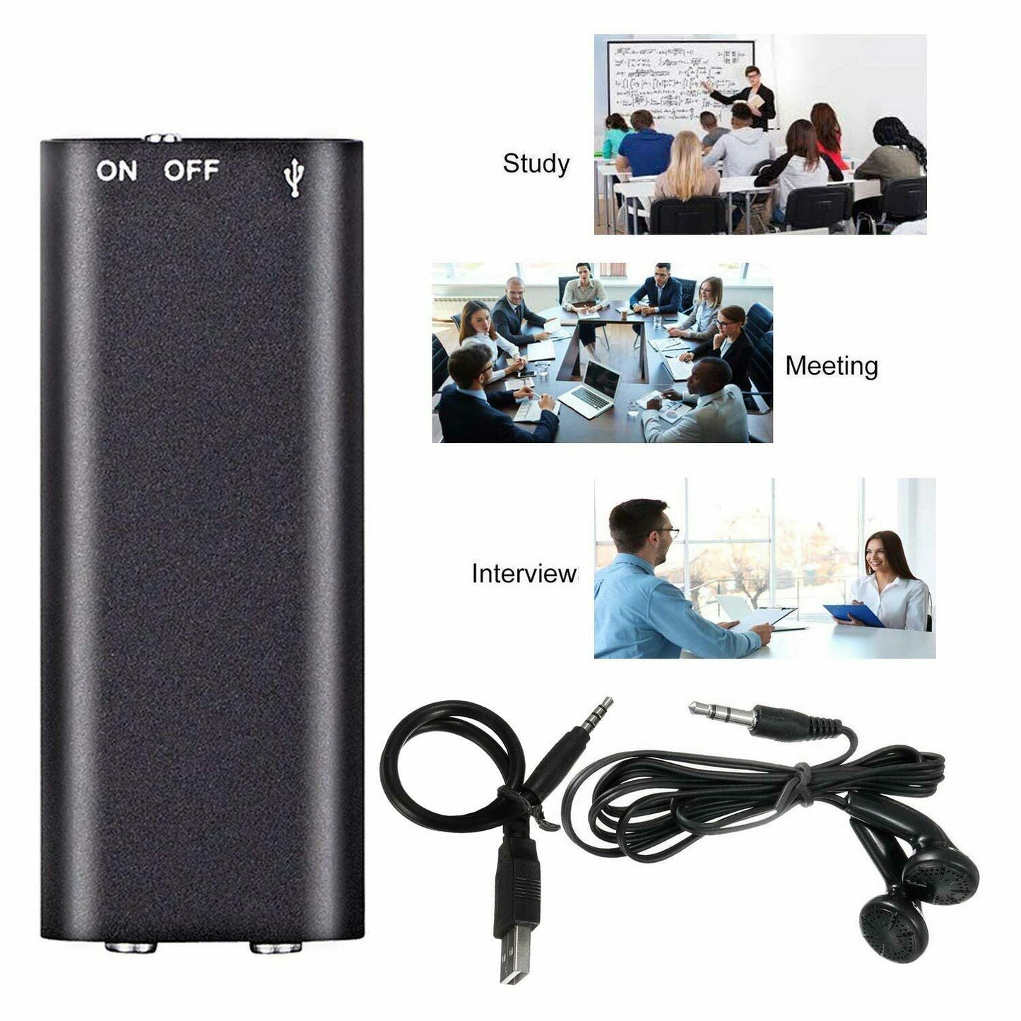 X2 Intelligent Voice Recorder with Noise Reduction
