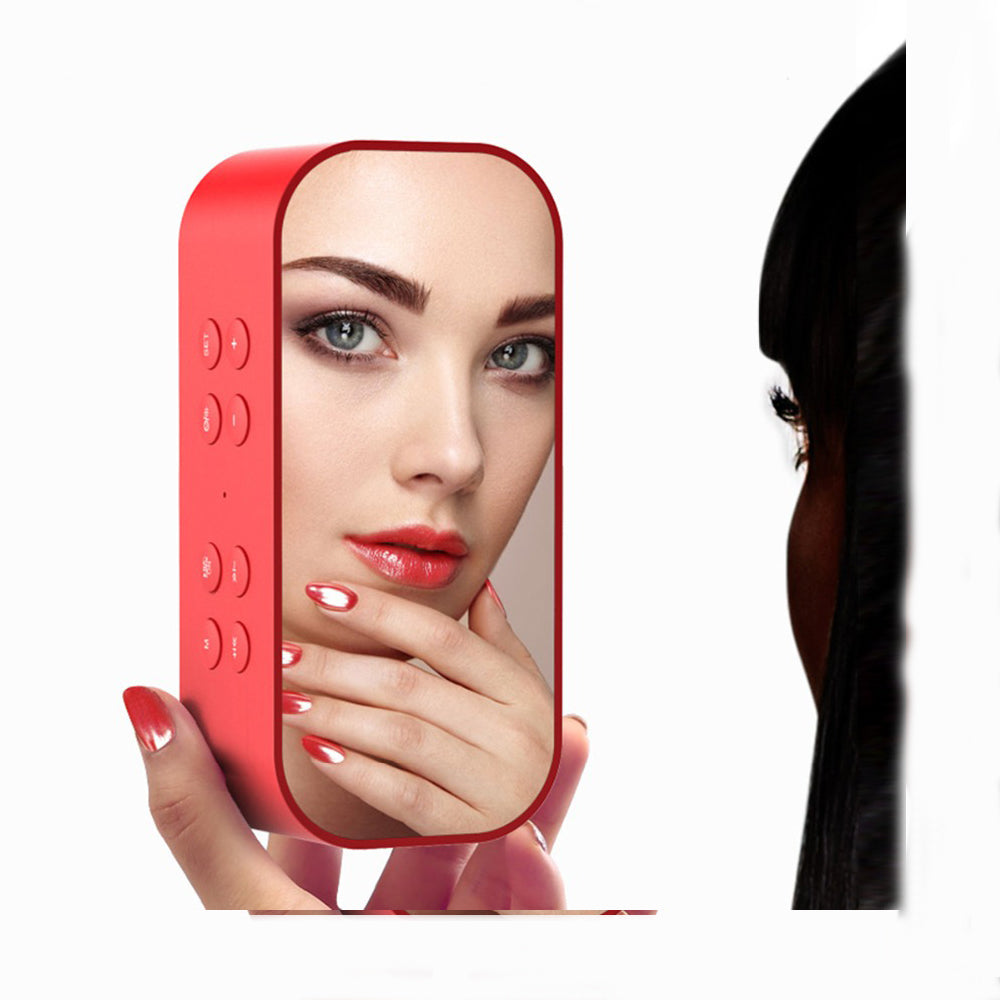LED Mirror Portable Bluetooth Speaker - Korvel