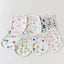 Comfortable Baby bibs Feeding Smock Burp Cloths Slabbetjes Fashionable Bandana Bibs For Babies Drooling Towel Scarf Baby Stuff - Korvel