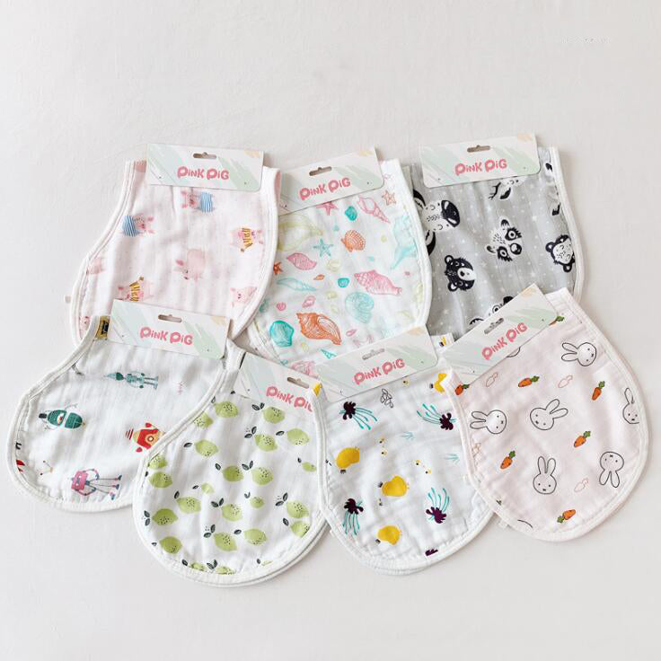 Comfortable Baby bibs Feeding Smock Burp Cloths Slabbetjes Fashionable Bandana Bibs For Babies Drooling Towel Scarf Baby Stuff - Korvel