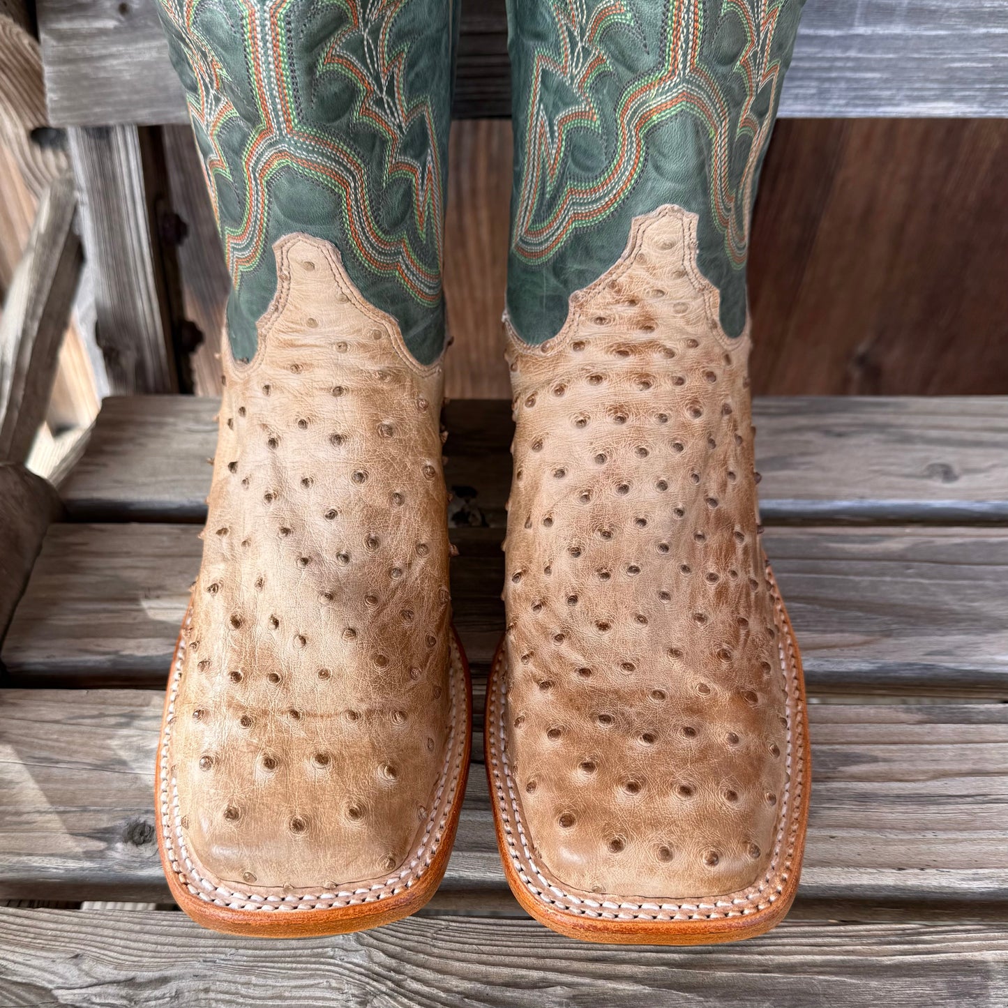 Ostrich Chisolm Boot | Justin Mens - Korvel