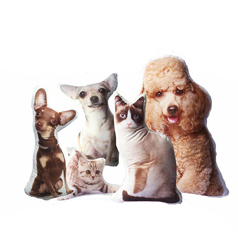 Almohada Personalizada con Forma de Mascota - Cojín Personalizado para Sofá