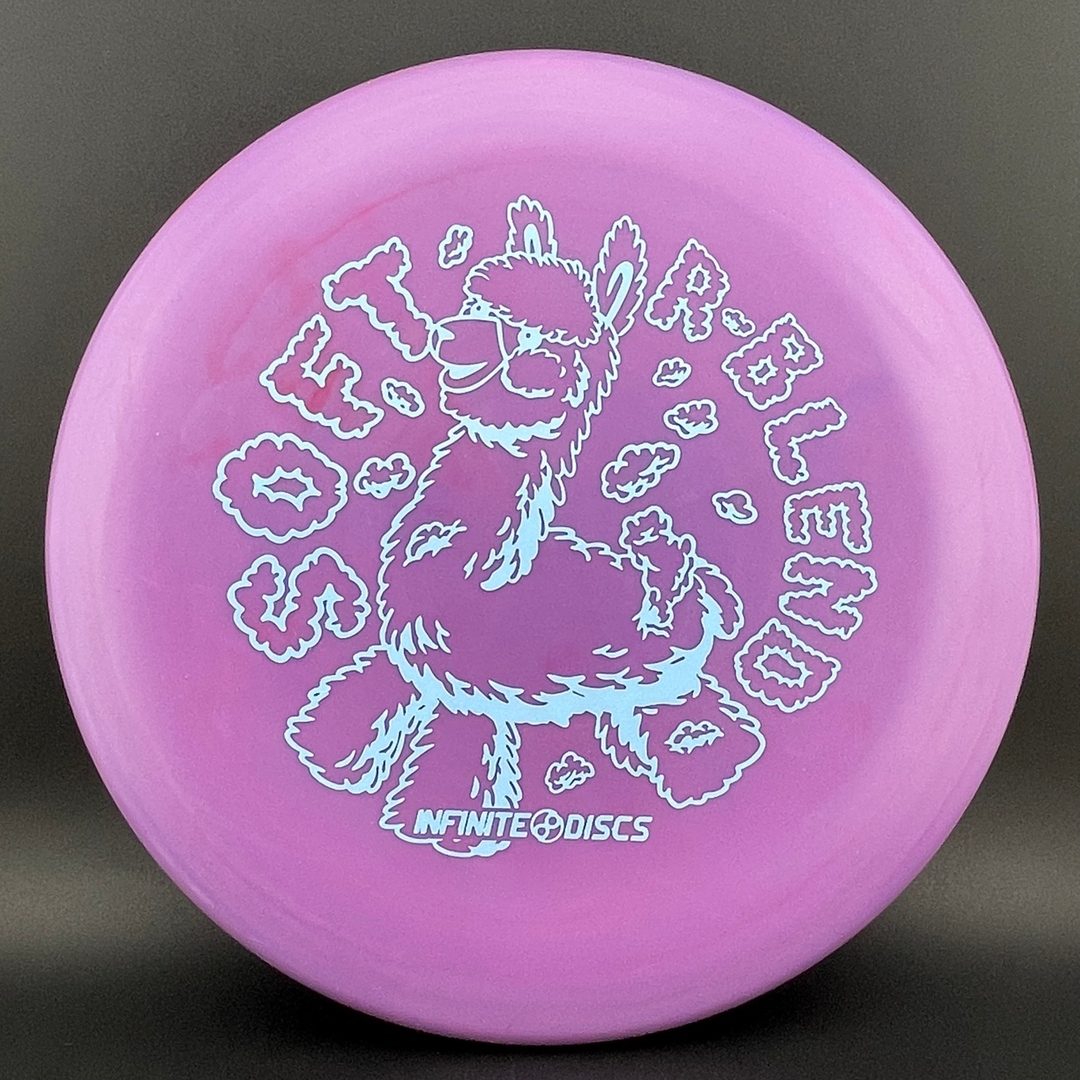 Soft R-Blend Alpaca Disc Golf Putter - Fluffy Alpaca Stamp