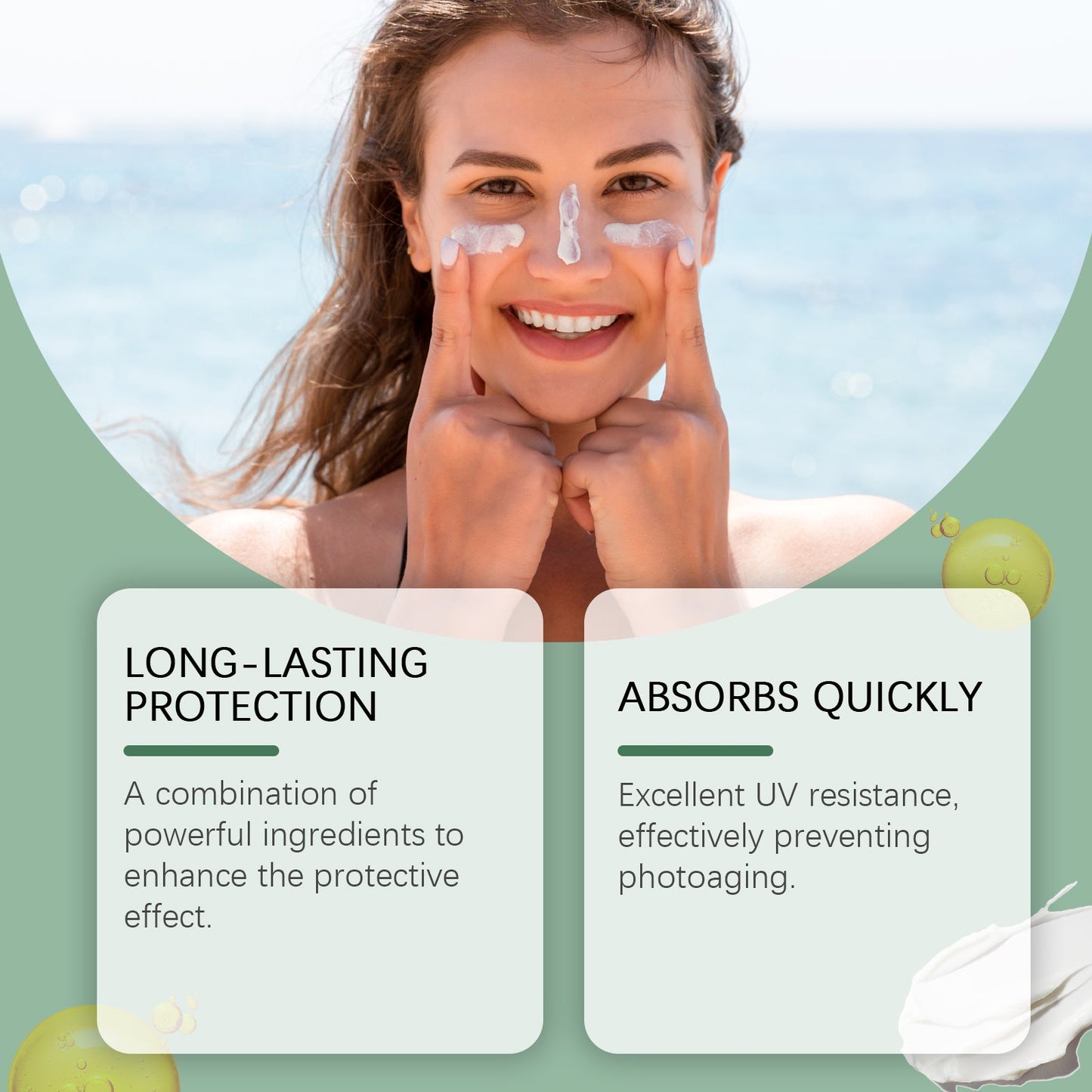Crème protectrice UV premium pour tous les types de peau