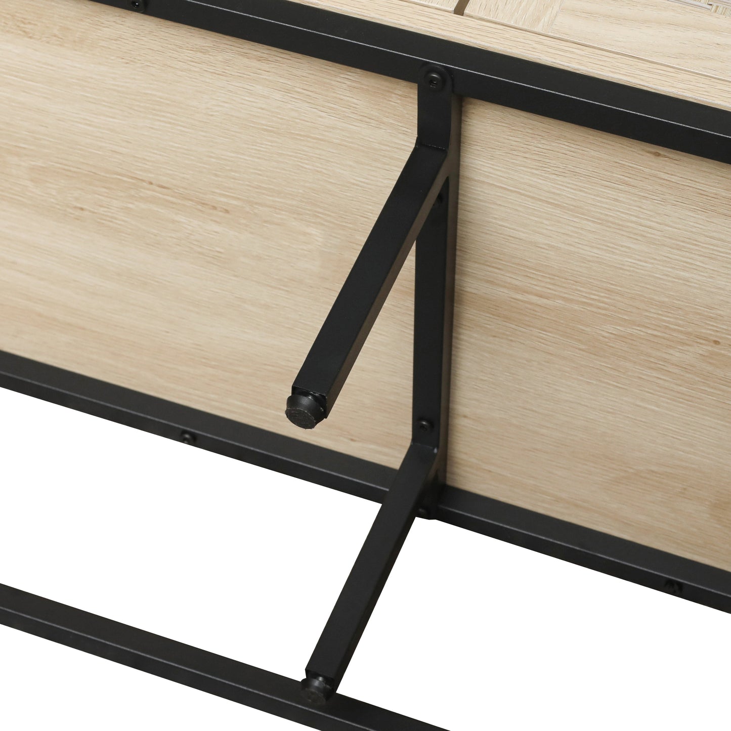 Buffet 4 Portes en Rotin - Cabinet de Rangement Élégant