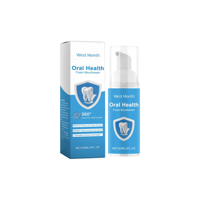 Foaming Mouthwash, Gentle Ingredients Clean Teeth Stains Remove Odors Fresh Mouthwash - Korvel