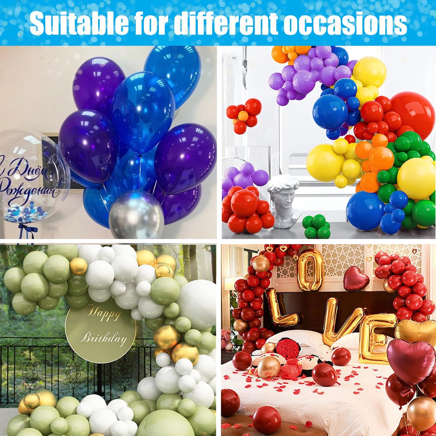 Balloon Shiny Spray for Dazzling Party Decorations