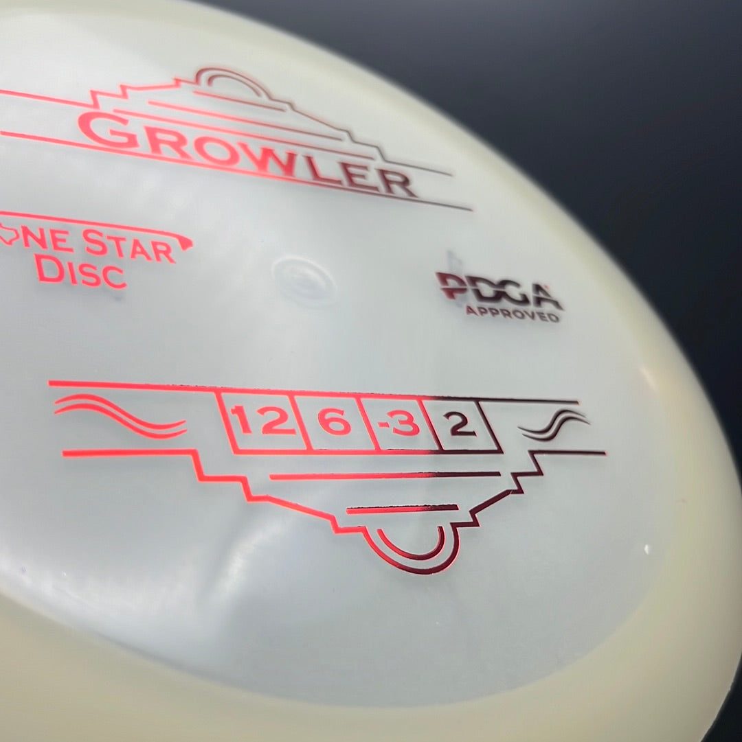 Lone Star Bravo Glow Growler Disc Golf Driver