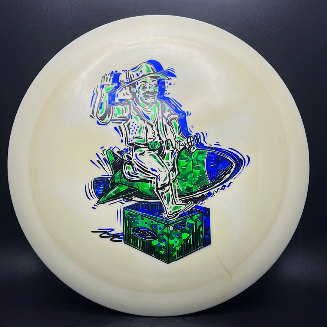 Bravo Warbird - Ride Em Rocket Cowboy Triple Foil