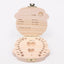 Wooden baby milk teeth box - Korvel