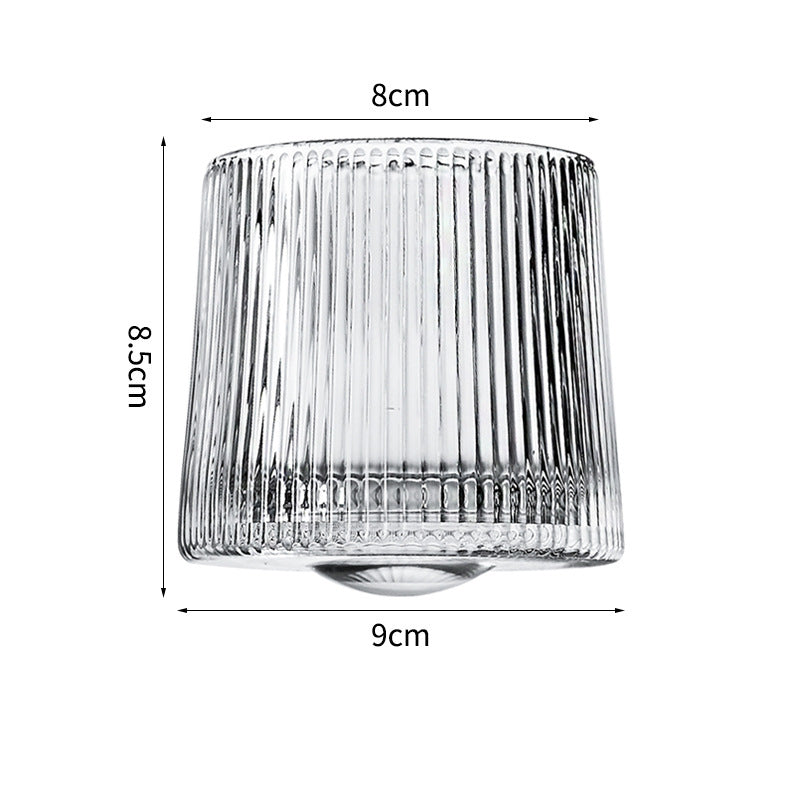 Hand drawn rotating glass cups multiple multi-purpose whiskey glasses rotating glass cups - Korvel