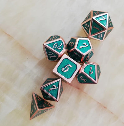 Premium 7-Piece RPG Dice Set for Dungeons & Dragons