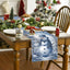 Christmas Snowman Table Flag Festival Restaurant Tablecloth Mat Tablecloth Home Kitchen Table Decoration Tea Flag - Korvel