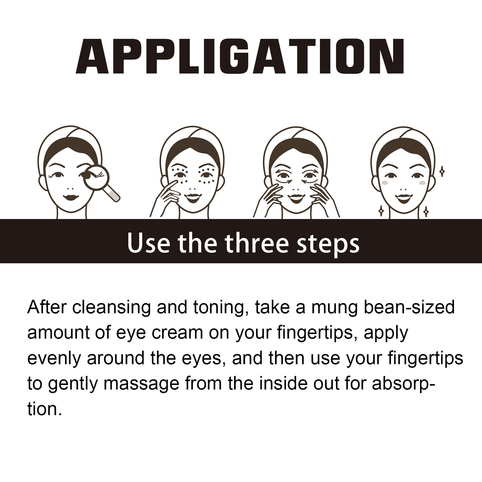 Retinol Eye Cream, Desalination Smoothen Fine Lines Eye Pouch Black Rim Of The Eye Moist Nursing Play Tight Muscle Eye Cream - Korvel