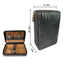 Carved version cigar box portable cedar wood cigar moisturizing box cowhide cigar box storage box Gaoxiba - Korvel