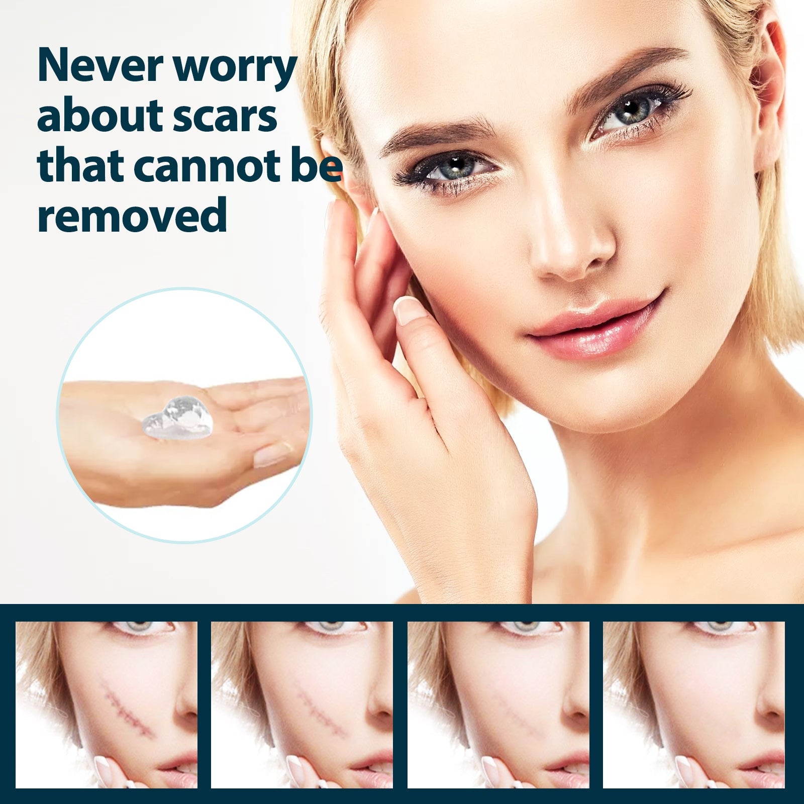 Skin Repair Gel, Gentle Care Body Skin Smooth Smooth Skin Moisturizing Gel - Korvel