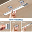 GlowTrack Motion Light - Barre LED rechargeable