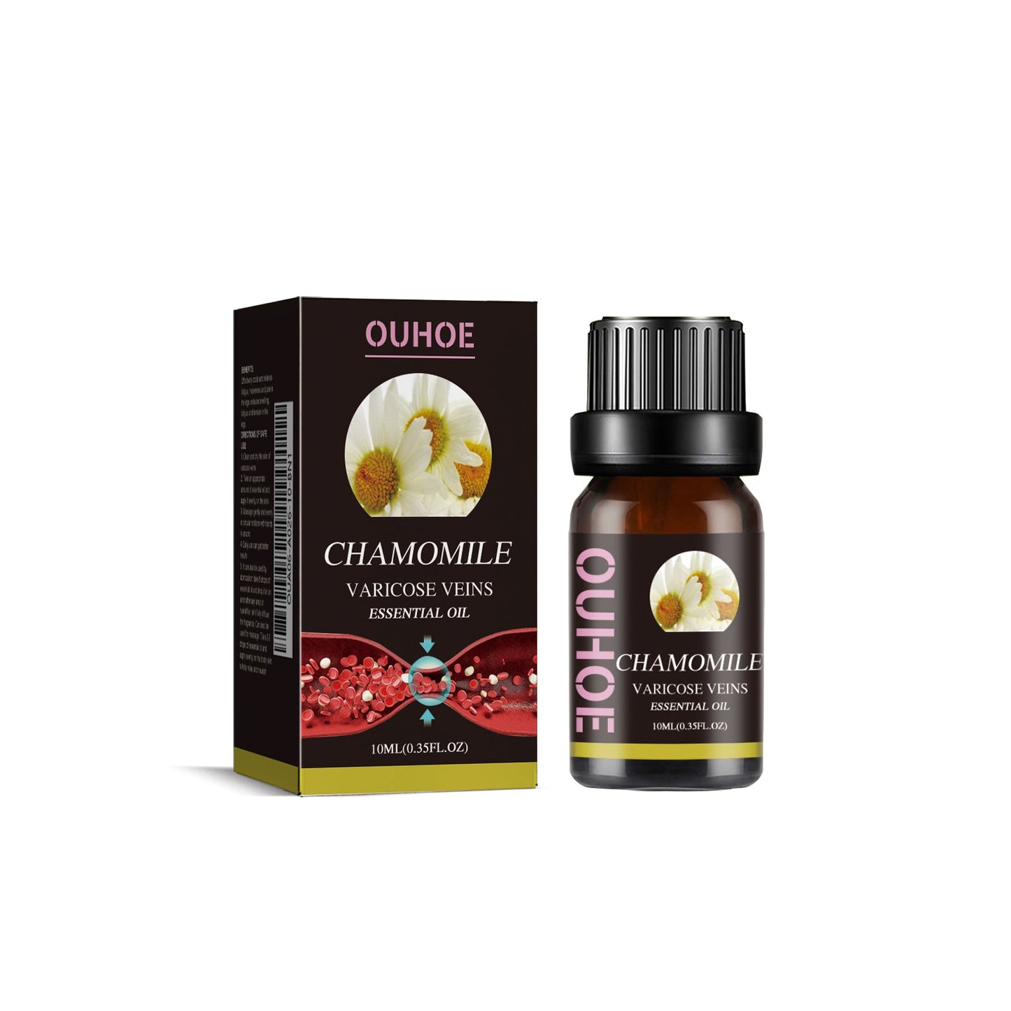 Chamomile Leg Essential Oil for Skin Care and Relaxation