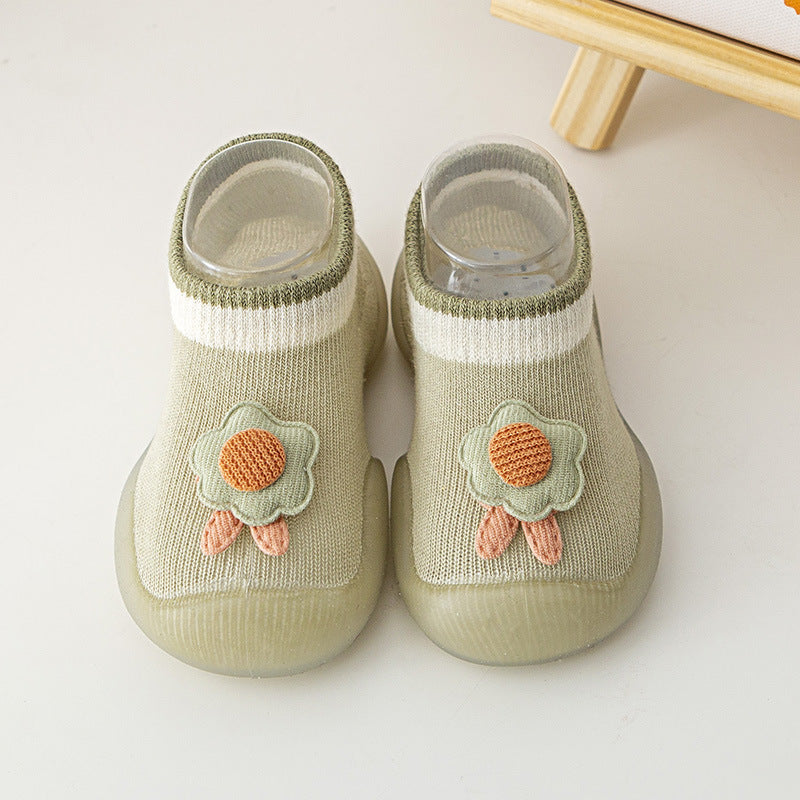 Baby Toddler Shoes Spring And Summer New Baby Shoes Non-Slip Wear-Resistant Cartoon Socks Shoes Boys And Girls Shoes - Korvel