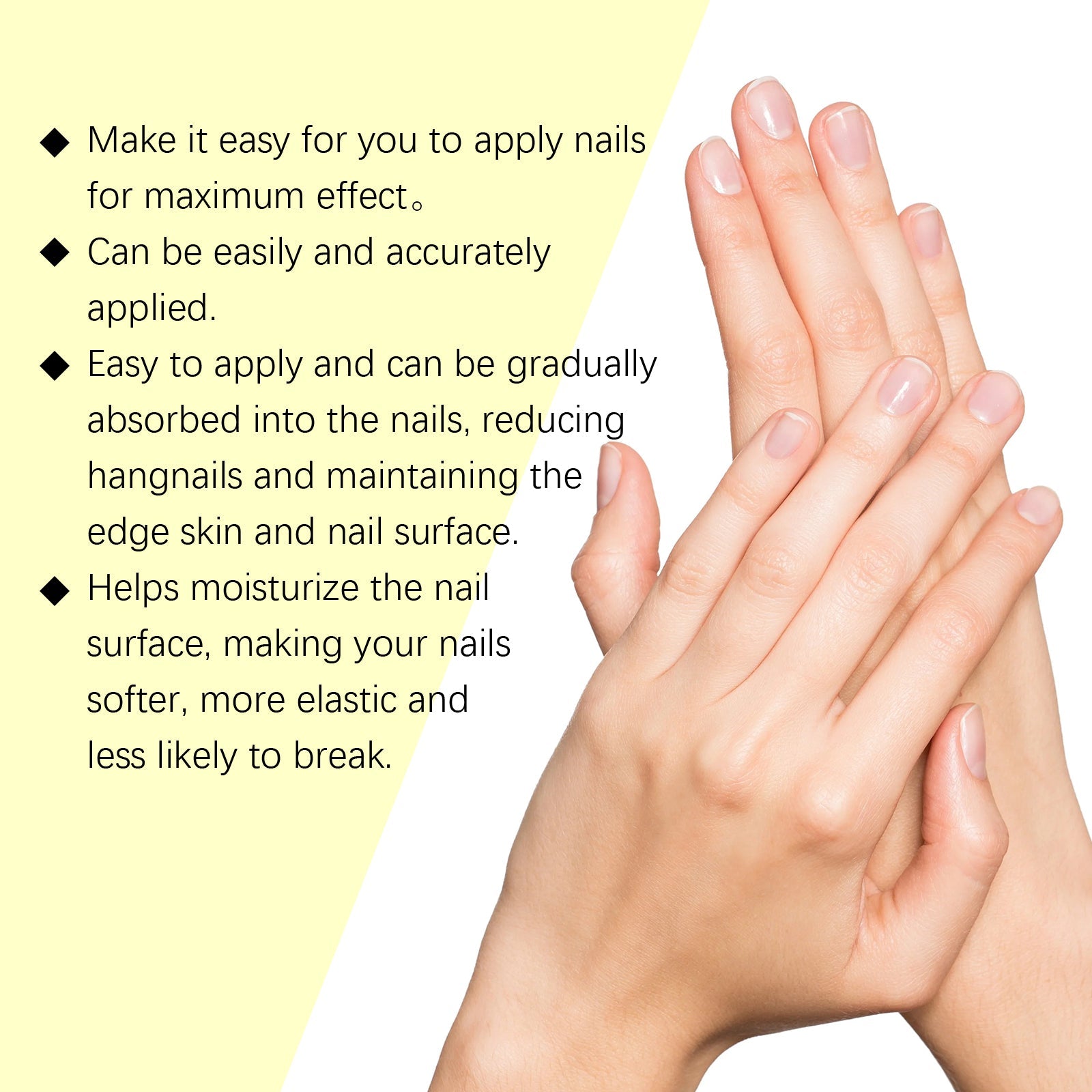 Repair Nail Care Nourishes Nail Repair Skin Gloss Cuticle Daily Care Solution - Korvel