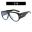 T-Shaped Large Frame Sunglasses - Personalized Women's Style