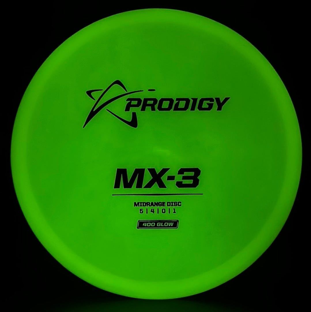 MX-3 (400 Glow) - First Run Disc Golf Midrange