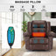 Fauteuil inclinable manuel en cuir respirant pour salon