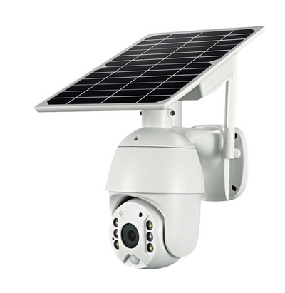 Brand 4G SIM Card WIFI Solar Battery PTZ Camera 1080P Outdoor Waterproof  PIR Alarm Motion Detection P2P CCTV Camera - Korvel