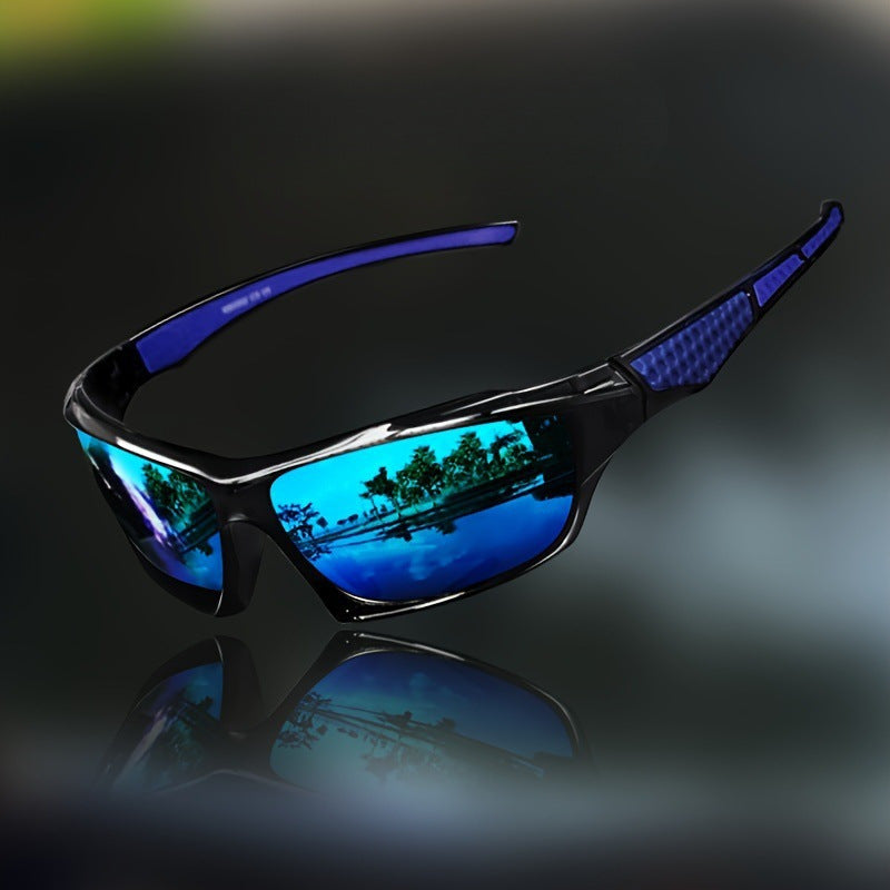 Fashion Sunglasses Colorful Film Outdoor Night Vision Driver Driving Sunglasses Cycling Sports Glasses - Korvel