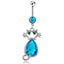 Navel Ring Creative Bat Bee Navel Buckle Navel Ring Body Piercing Jewelry - Korvel