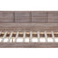 Full Size Daybed Frame with Storage Bookcases Wood Light Oak - Korvel