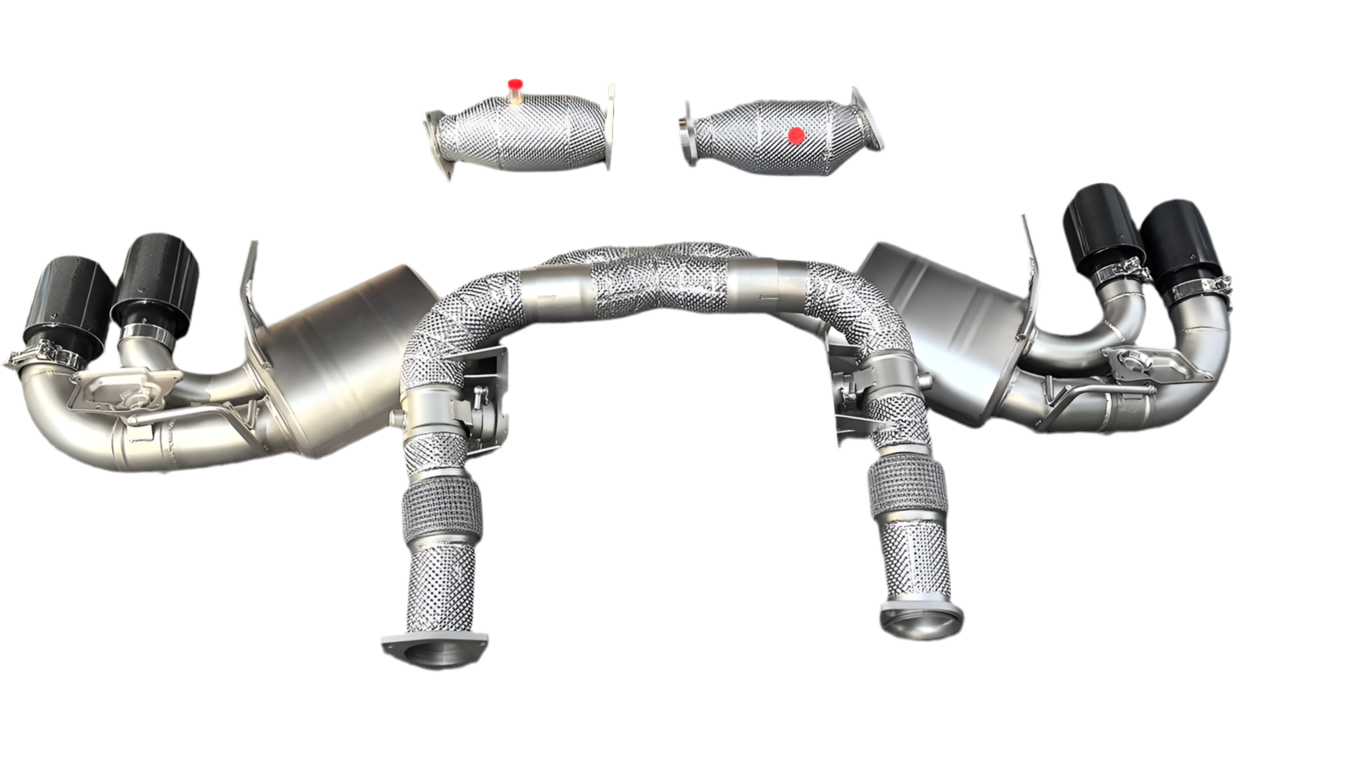 SPDZ1 Ultra Edition X-Pipe Exhaust System for Corvette C8 Stingray (AFM/NPP) - Korvel
