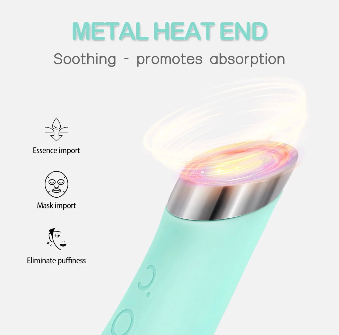 Brosse de visage ThermoGlow - Outil de nettoyage de peau premium