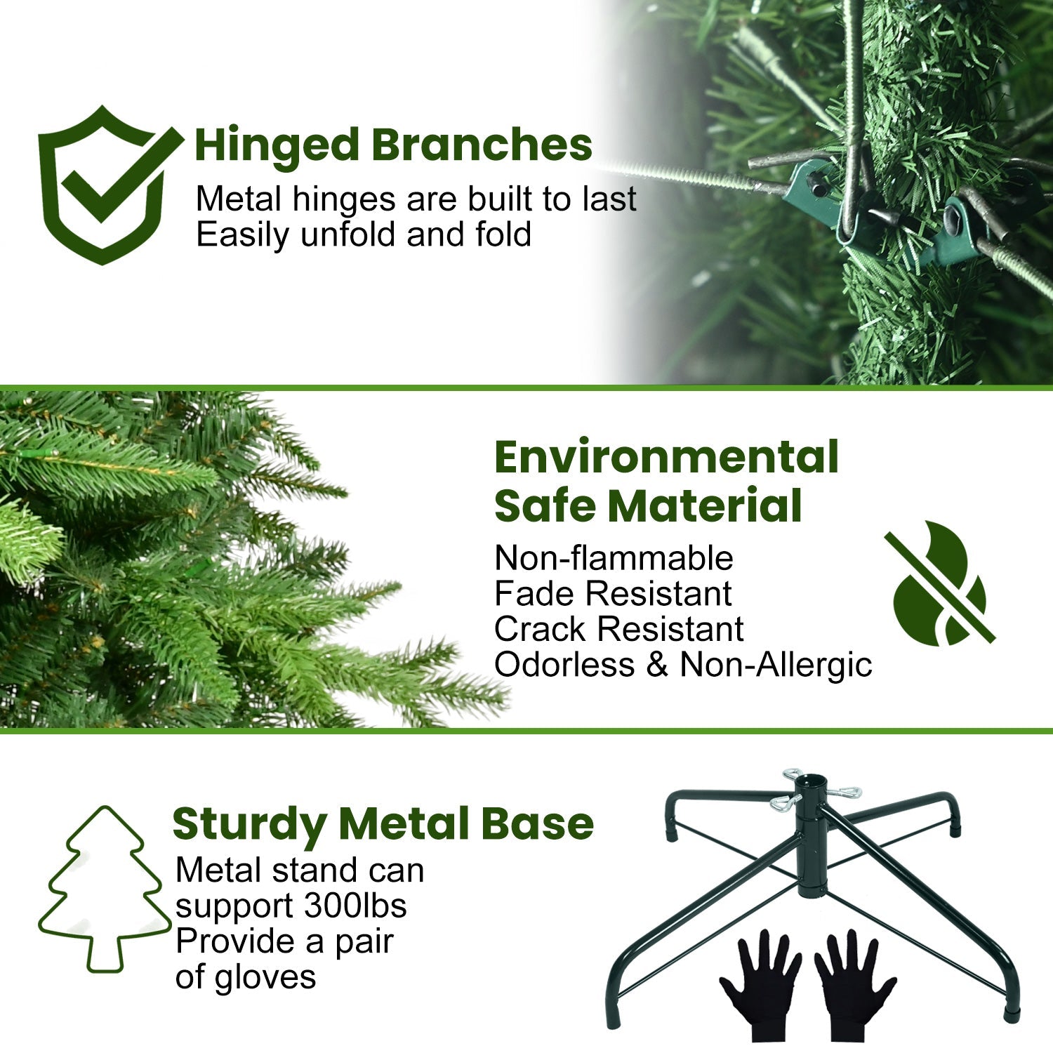 5FT PE&PVC Prelit Christmas Tree - Korvel