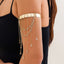 Western style beaded tassel arm chain jewelry Bohemian love arm bracelet for women - Korvel