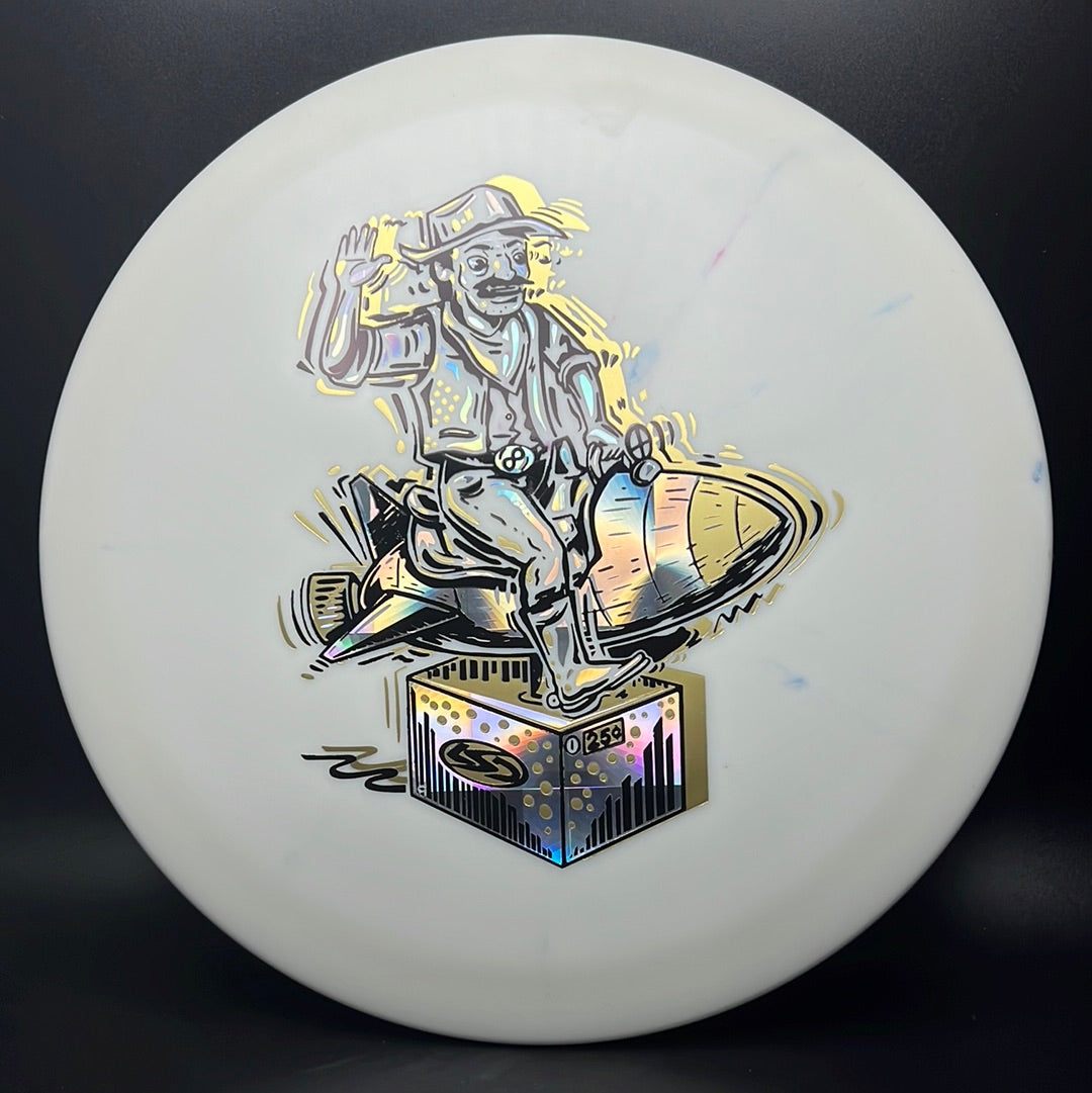 Alpha Lariat - Ride Em Rocket Cowboy Triple Foil Disc
