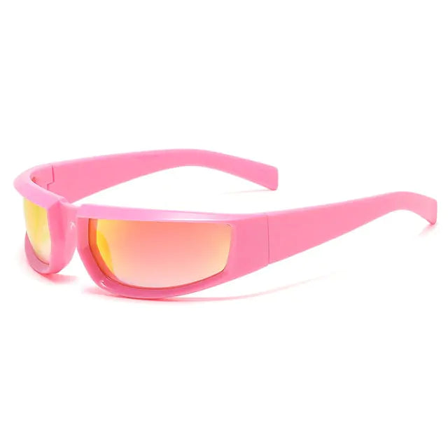 Gafas de sol Y2K Sports Punk para hombres y mujeres